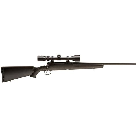 savage axis xp bolt action  winchester  barrel   scope  rounds