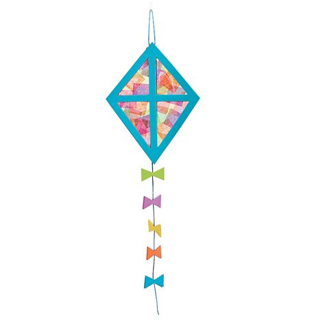 tissue paper kite craft kit oriental trading