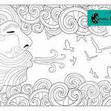 Meandering Relieving Mindful Adult sketch template