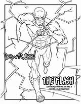 Flash Comic Draw Drawing Coloring Too Tutorial Version sketch template