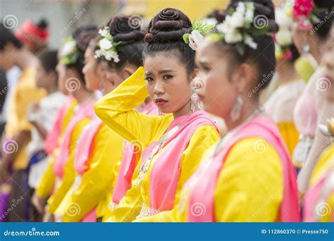 Thailand Buriram Satuek Tradition Thai Dance Editorial Image Image Of