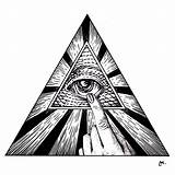 Illuminati Eye Drawing Triangle Tattoo London Clipartmag Getdrawings sketch template
