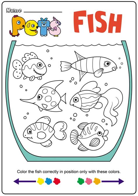 pet worksheet  preschoolers