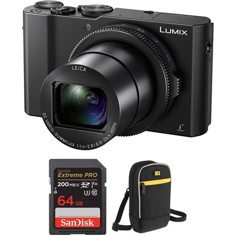 panasonic lumix dmc lx digital camera dmc lxk ac bh photo