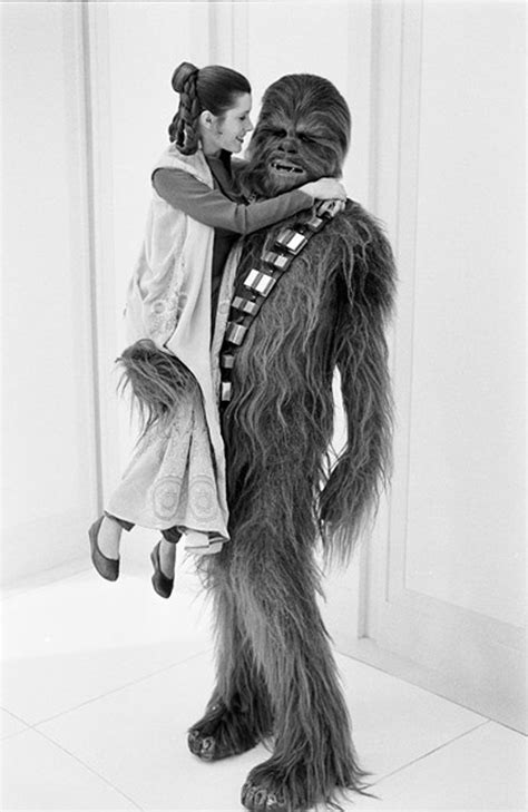11 photos of princess leia being a little tease on the set of empire strikes back funny or die