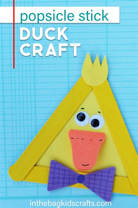 adorable duck craft great  easter spring