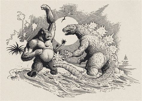 Drawing Godzilla Vs Kong Max Installer