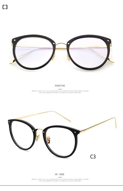 top quality  eye glasses frame  men women vintagec myopia eyeglasses frame wholesale