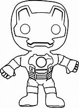 Chibi Coloring Iron Man Pages Avengers Drawing Head Getdrawings Coloringbay sketch template