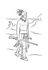 Coloring Pages Supercoloring Squanto sketch template