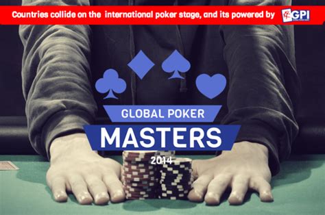 global poker index announces  global poker masters