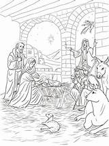 Jesus Coloring Shepherds Baby Pages Come Kids Nativity Supercoloring Christmas Color Sheets Para Printable Bible Board Print Colouring Da Mary sketch template