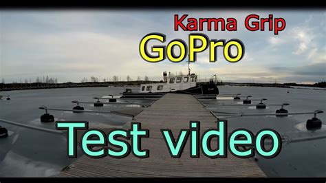 gopro gimbal karma grip test video videon vakautus youtube