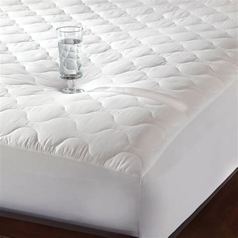 quiet comfort  thread count waterproof mattress pad queen walmartcom