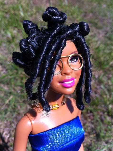 hairstyle made by lavishbraids with images natural hair doll