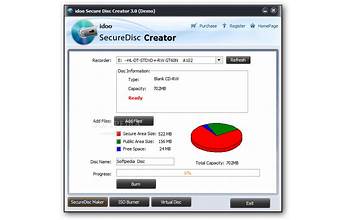 idoo Secure Disc Creator screenshot #0