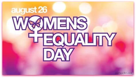Women Equality Day 26 August Just Quikr Presents Birthday Wishes