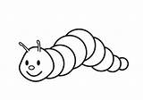 Caterpillar Coloring Cute Pages Drawing Kids Squeezing Fat Outline Cocoon Butterfly Clipart Insect Around Color Getdrawings Info Hungry Draw Clipartmag sketch template