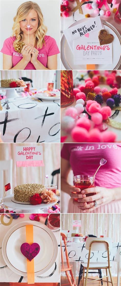 host a galentine s day party for your lady friends with