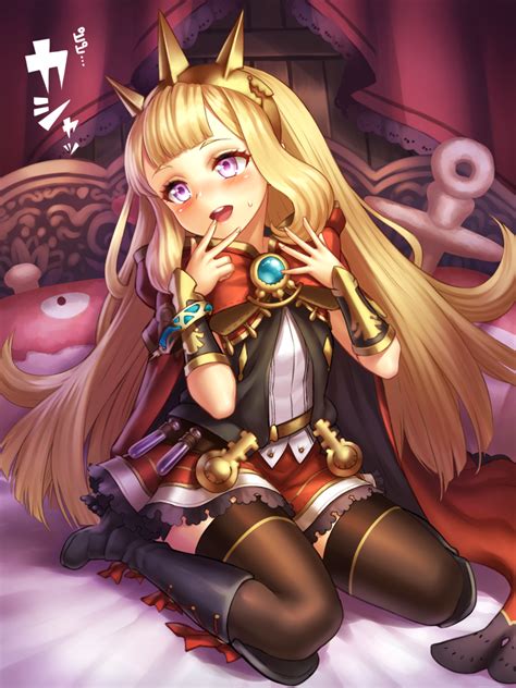 Cagliostro And Ouroboros Granblue Fantasy Drawn By Yapo