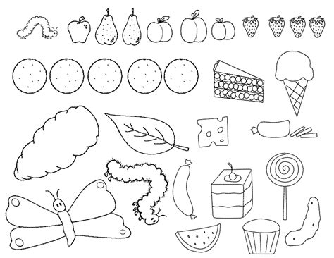 coloring pages   hungry caterpillar top coloring pages