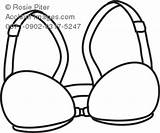 Bra Clip Clipart Coloring Pages Getdrawings Clipground sketch template