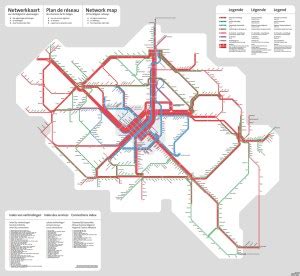 transit maps brugge