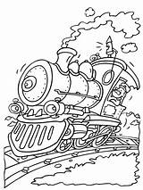 Trains Coloring Kids Fun Pages Votes Trein sketch template