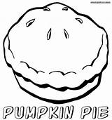 Pie Pumpkin Coloring Pages Printable Template Getdrawings Drawing sketch template