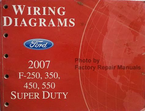 ford     super duty electrical wiring diagrams manual original factory