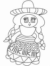 Coloring Mayo Cinco Pages Mexican Girl Flag Fiesta Color Beautiful Preschoolers Drawing Sheet Printable Eagle Mexico Print Getdrawings Zealand Coloring2print sketch template
