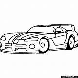 Dodge Coloring Viper Pages 1990 Demon Car Racing Thecolor Cars Template Popular sketch template
