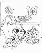101 Dalmatians Coloring Pages Dalmations Disney Kids Dalmatiers Food Coloringpages1001 Dalmatian Animated Popular Viewed sketch template