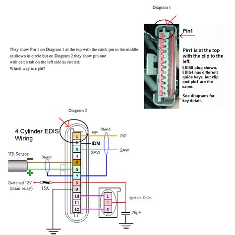 megasquirt support forum msextra pin   edis module  ms view topic