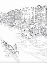 Venice Venedig Malvorlage Ausmalbilder Stimmen sketch template