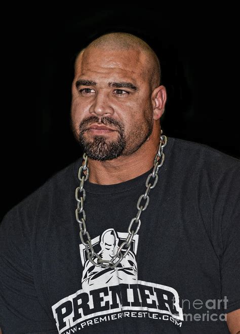 Portrait Of Pro Wrestler Gabriel Gallo Ii Photograph By Jim Fitzpatrick