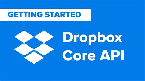 dropbox core api youtube