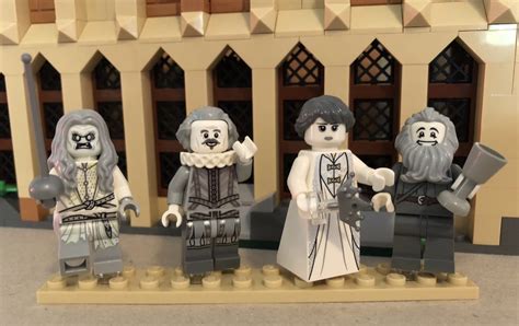 hogwarts house ghosts lego