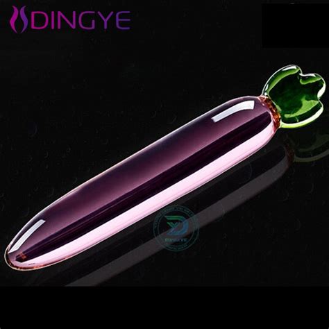 Dingye Large Pink Glass Dildo Sex Toys In Dildos From Beauty And Health