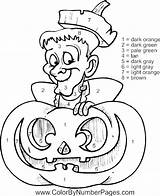 Color Number Coloring Pages Adults Printable Getcolorings sketch template