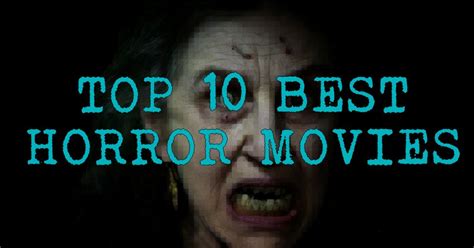 top   horror movies