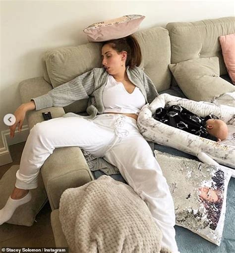 Joe Swash Posts Hilarious Picture Of Sleeping Stacey Solomon With