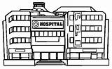 Hospital Krankenhaus Coloringpagesfortoddlers sketch template