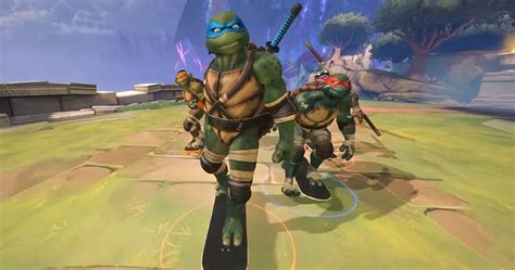 Cowabunga The Teenage Mutant Ninja Turtles Join Smite