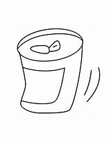 Soda Coloring Coke Getdrawings Drawing sketch template