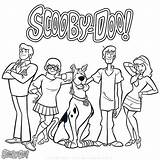 Coloring Velma Pages Scooby Doo Getdrawings sketch template