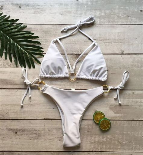 Wholesale Brand Sexy Triangle Bikinis Women Push Up Brazilian Bikini