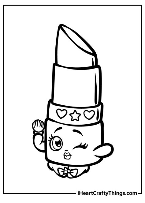 shopkins coloring page updated  coloring home