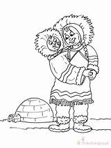 Inuit Inuits Eskimosi Esquimales Colorear Dzieci Coloriages Personnages Eskimo Gulli Polaires Kolorowanki Kolorowanka Proyecto Esquimaux Noordpool Maternelle Banquise Nounou Region sketch template