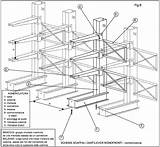 Cantilever Scaffalature Emaf Colonne Pratiche Procedure Montaggio Verticalità sketch template